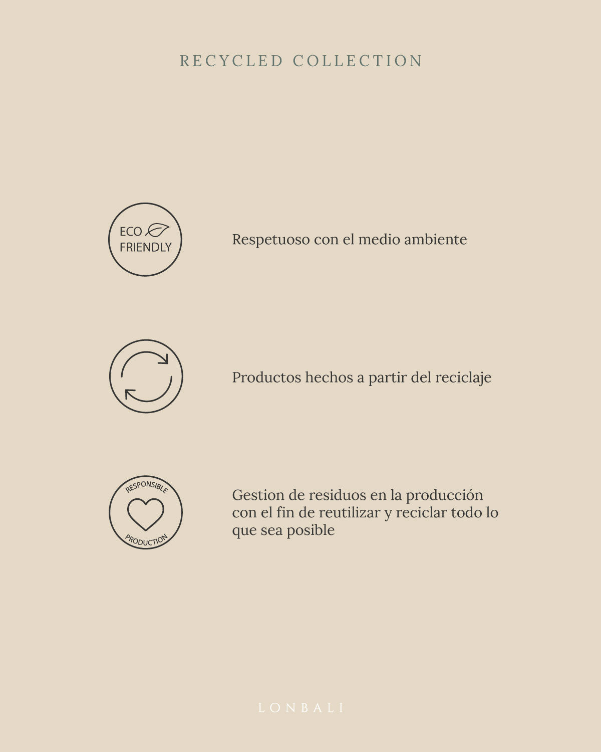 Bolso Basic Conscious Beige