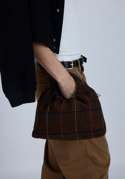 Bag Small Tartan Black
