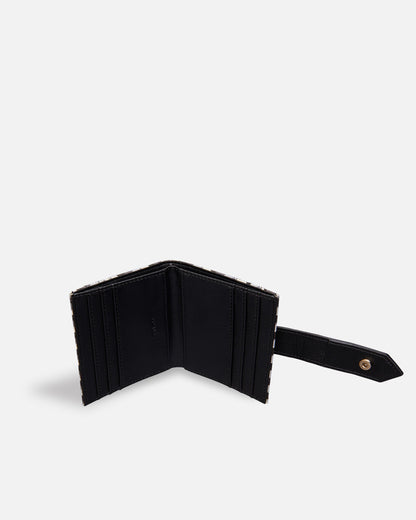 Billetera cuadrada Negro