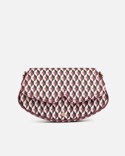 Eyeflap Crossbody Cherry