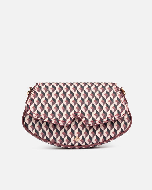 Eyeflap Crossbody Cherry