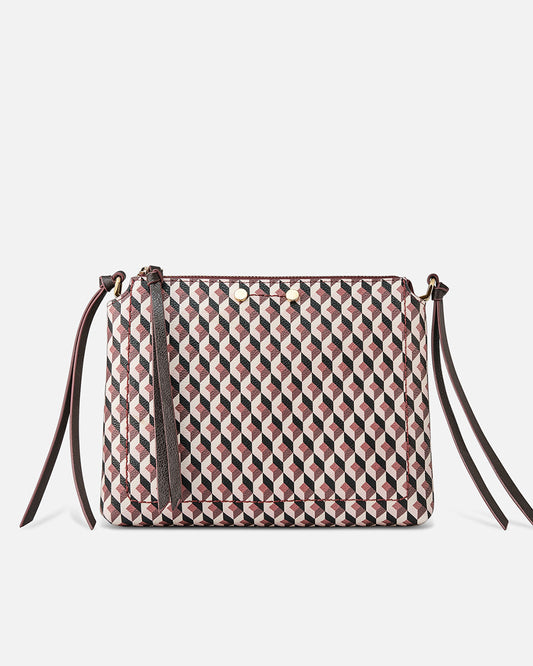 Frame Crossbody Cherry