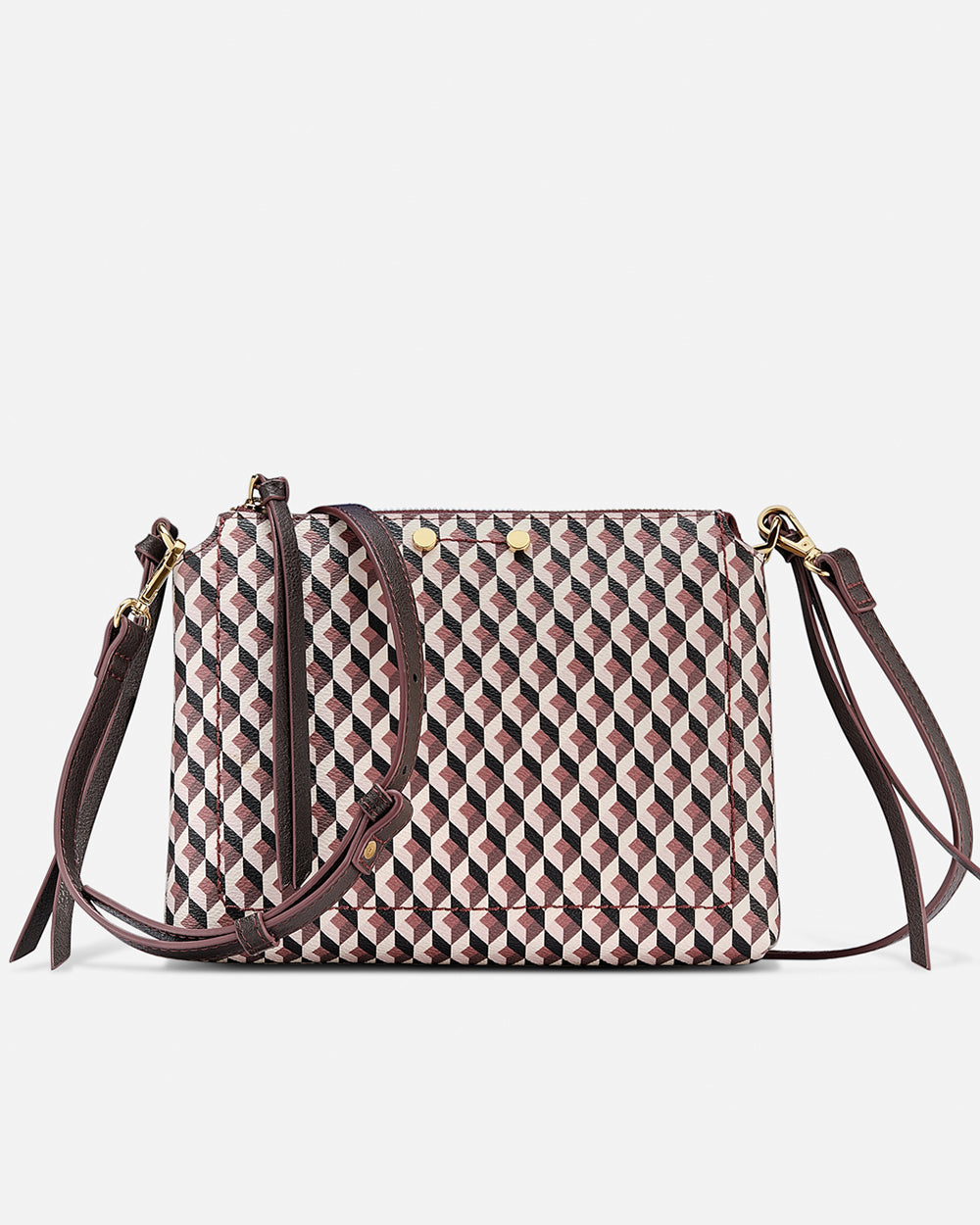 Frame Crossbody Cherry