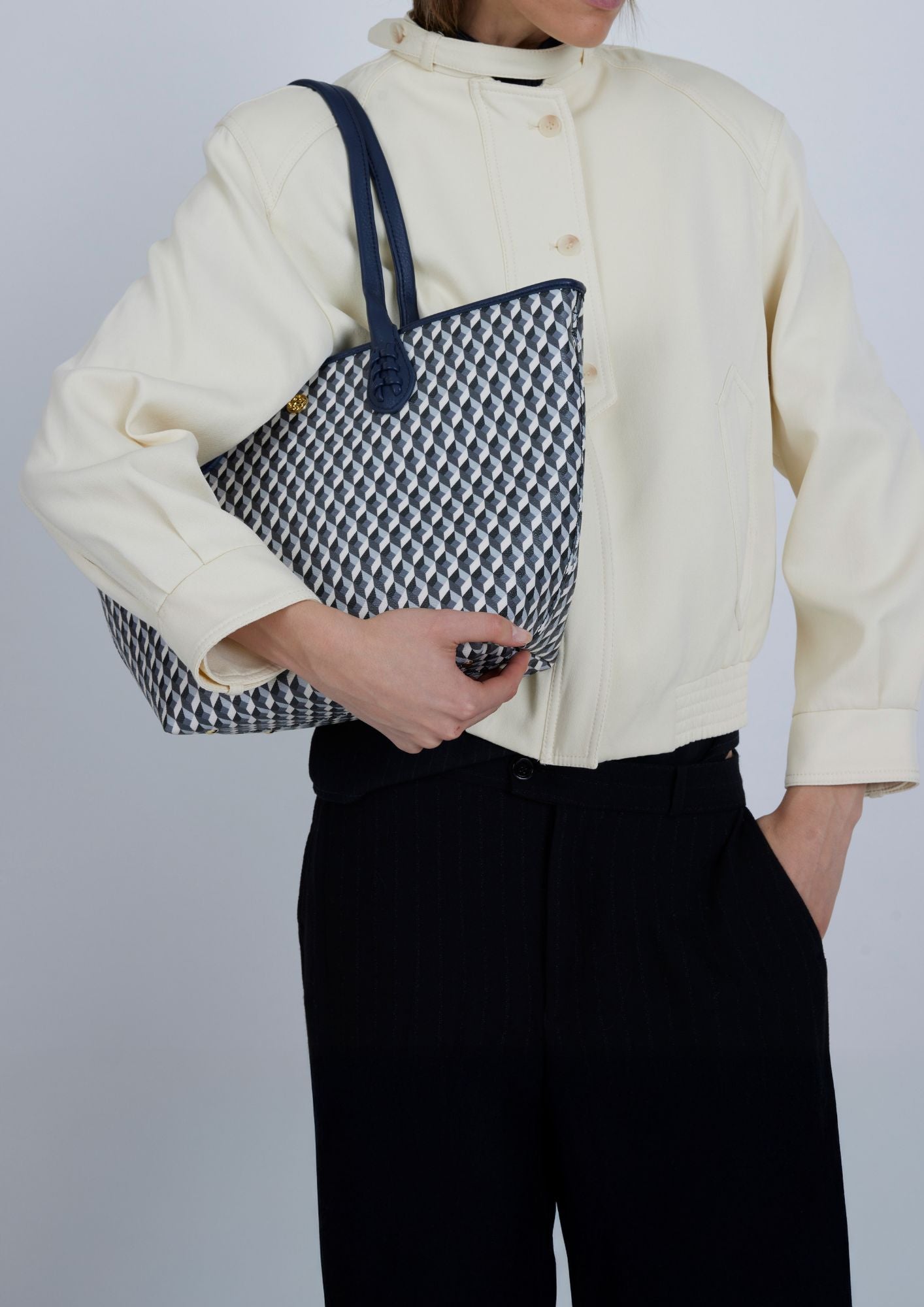Bolso Midi Navy