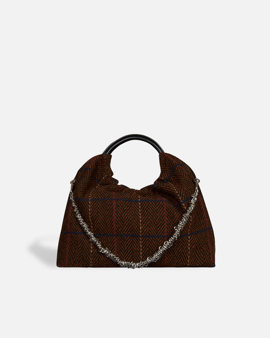 Bag Small Tartan Black